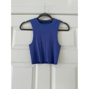 Aerie Crew Neck Crop Tank small